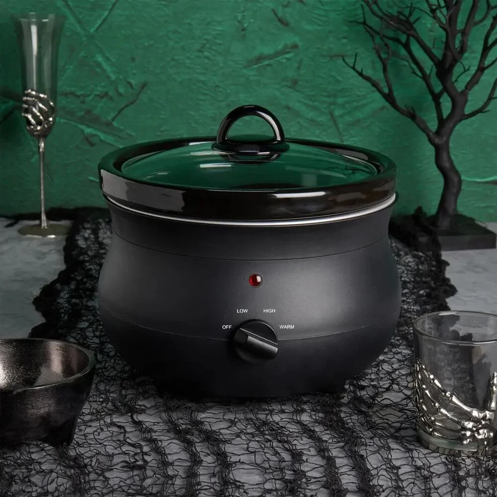 Smith Clark 5 Quart Cauldron Slow Cooker Halloween